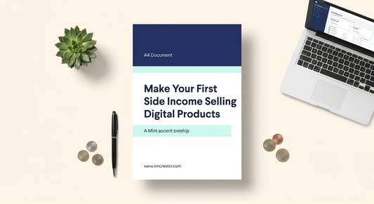 Make Your First Side Income Selling Digital Products — Free Guide